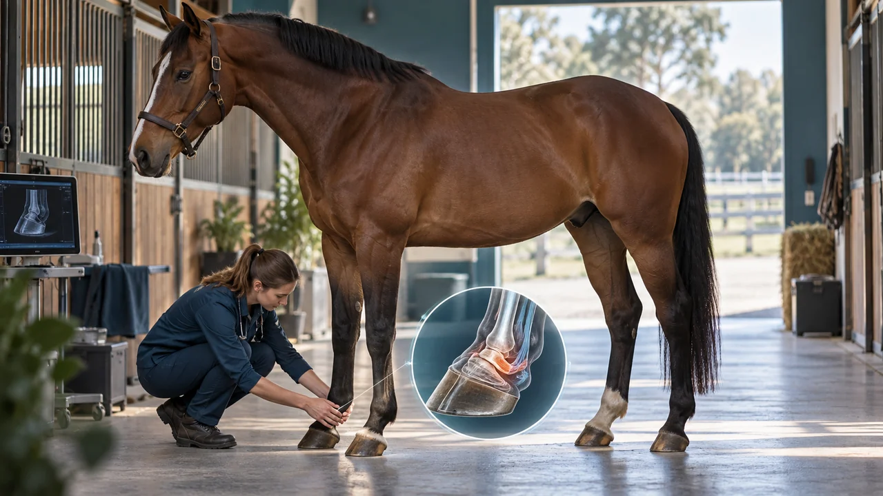 Syndrome naviculaire cheval - Guide pro 2026 | Avis