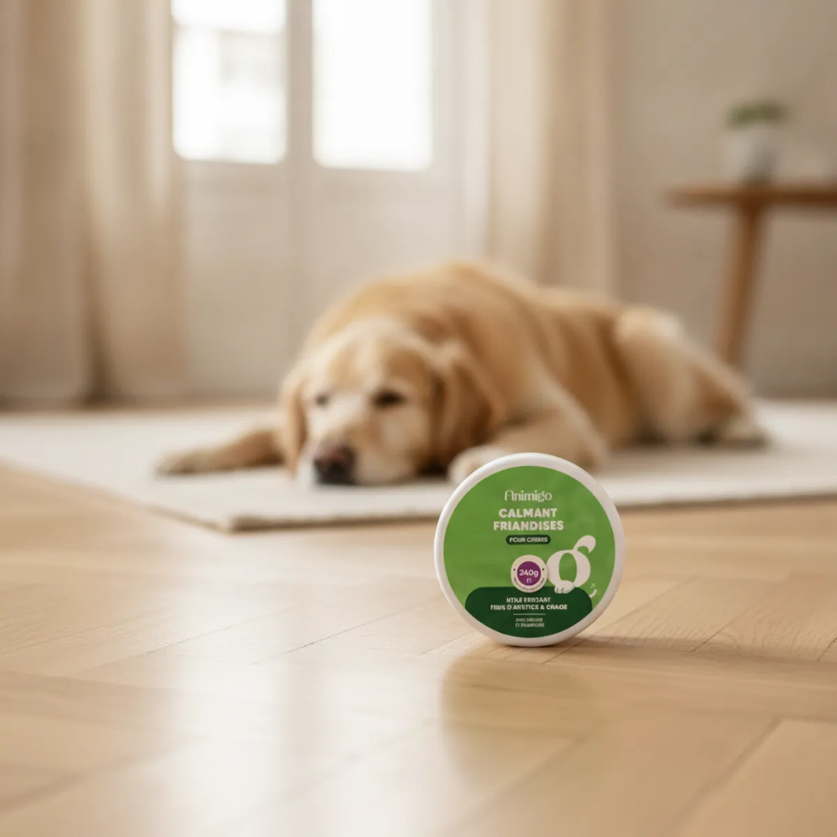 Calmant en Bouchées Tendres Animigo : mon avis honnête pour votre chien
