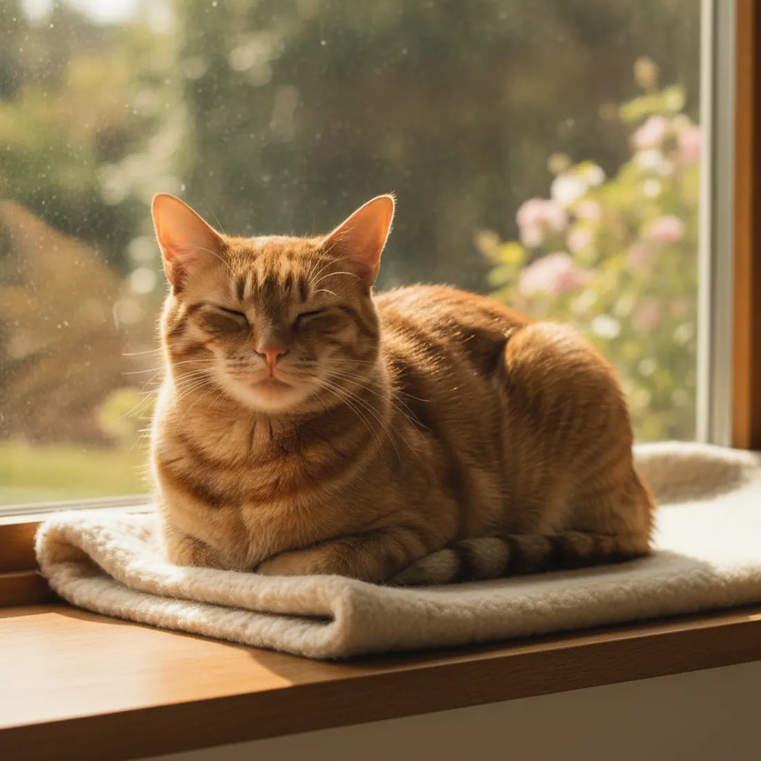 Chat en pleine forme au pelage brillant, bien-être soutenu par les tubes crémeux Franklin