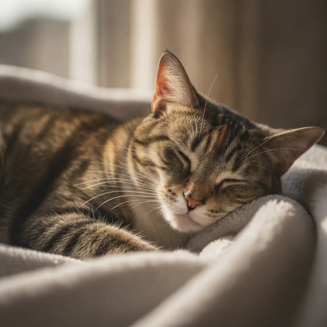 Chat à la peau et au pelage sains, fonction cutanée soutenue par Monge VetSolution Dermatosis