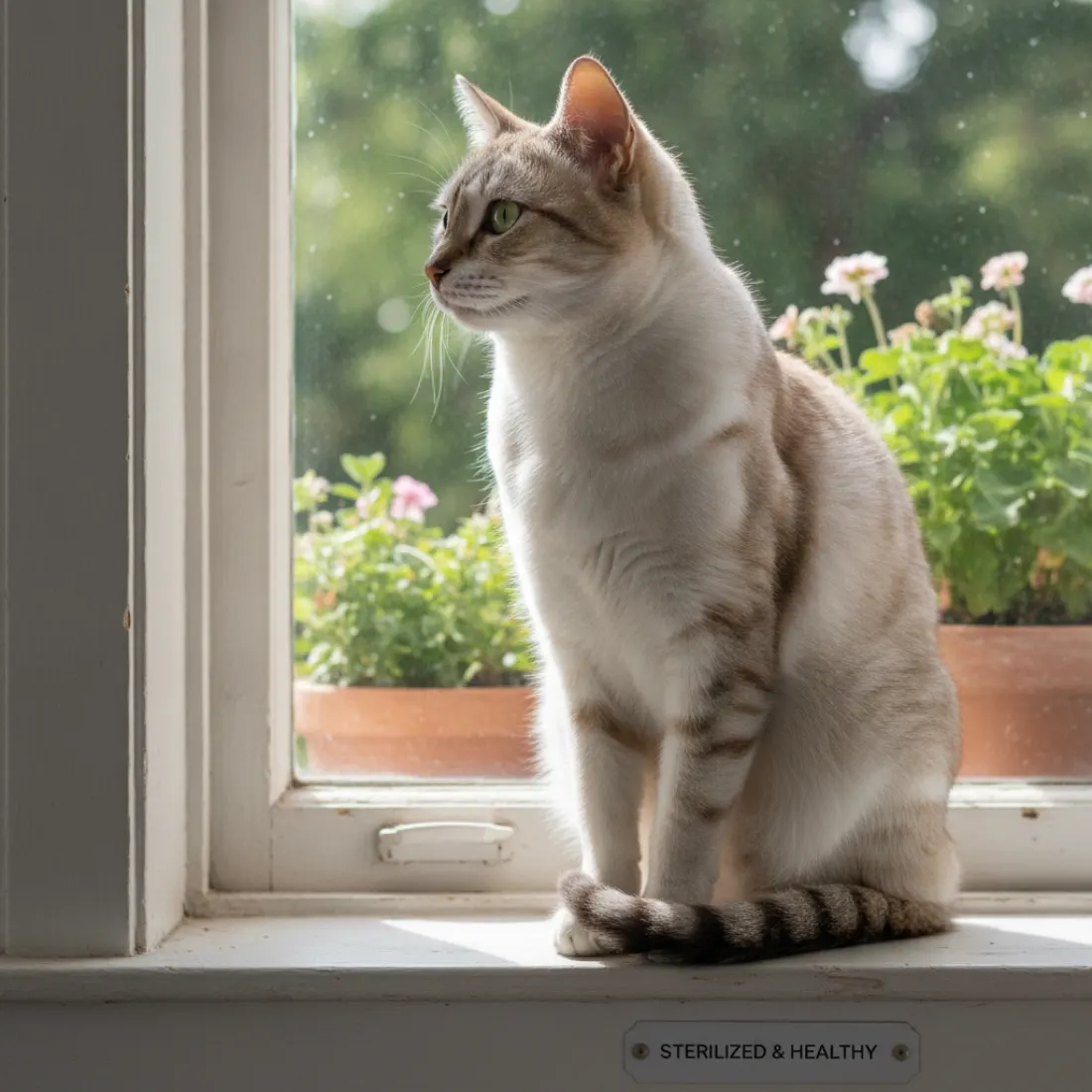 Chat stérilisé au poids idéal, gestion du poids soutenue par la pâtée Monge Suprême Stérilisé