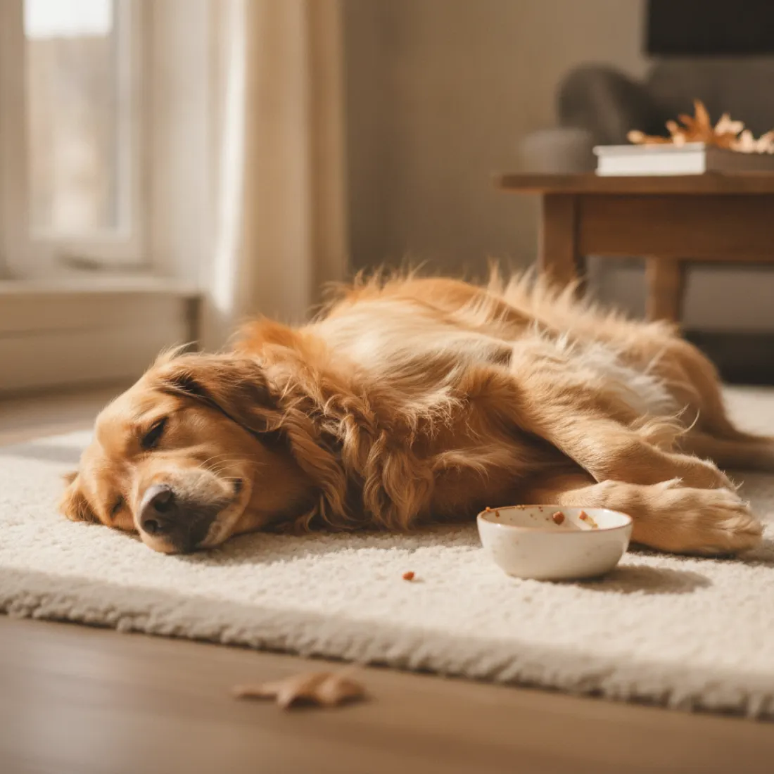 Chien détendu au confort digestif retrouvé grâce aux probiotiques PetProPharma