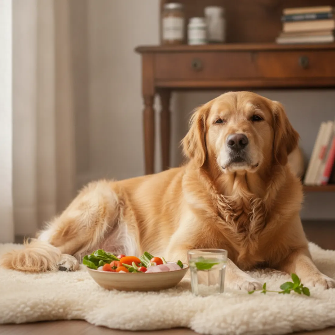 Chien à la digestion équilibrée grâce à Balto Probiotiques