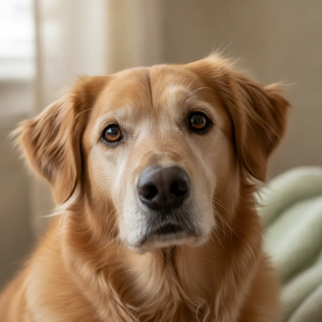 Chien senior alerte et vif, cognition soutenue par Nature In Vet Senior-Plus