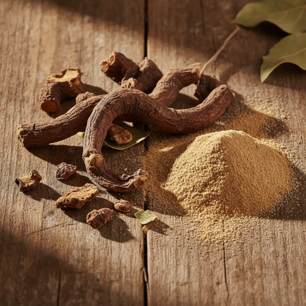 Racine d'harpagophytum (griffe du diable), plante anti-inflammatoire pour les articulations du cheval
