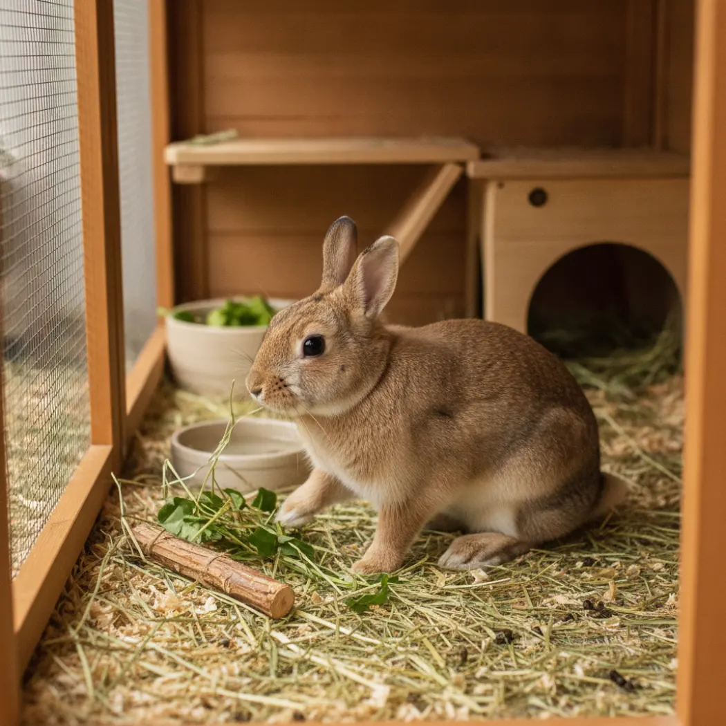 Lapin en bonne santé, soins naturels Ferme de Beaumont